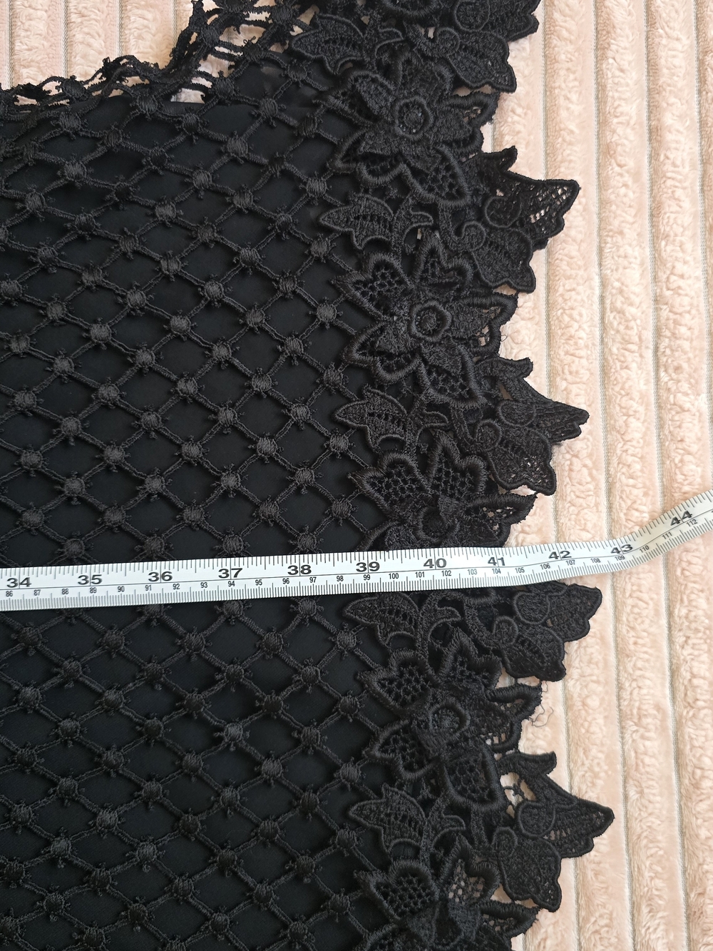 Dolce & Gabbana Black Lace-Trimmed Mini Dress - Picture 11 of 14